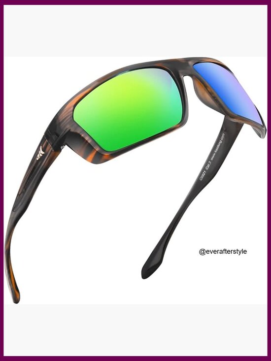 Polarized Sport Sunglasses with Grilamid Frames for Driving Fishing main image 7